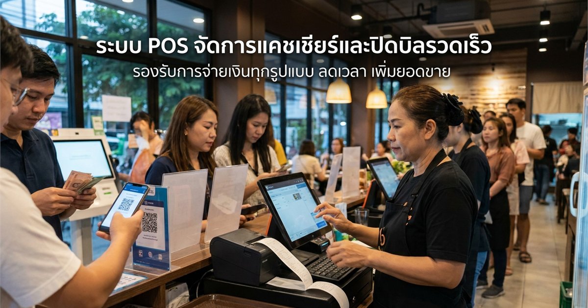 à¹à¸„à¸Šà¹€à¸Šà¸µà¸¢à¸£à¹Œà¸›à¸´à¸”à¸šà¸´à¸¥à¸”à¹‰à¸§à¸¢ POS