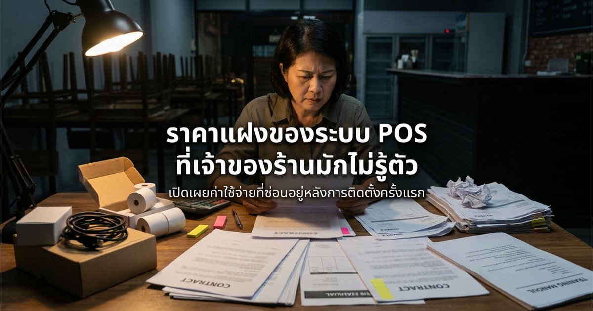 à¸„à¹ˆà¸²à¹ƒà¸Šà¹‰à¸ˆà¹ˆà¸²à¸¢à¹à¸à¸‡à¸‚à¸­à¸‡ POS