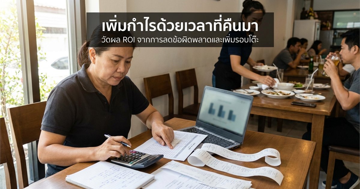 à¸ªà¸¹à¸•à¸£ ROI à¸ªà¸³à¸«à¸£à¸±à¸š POS