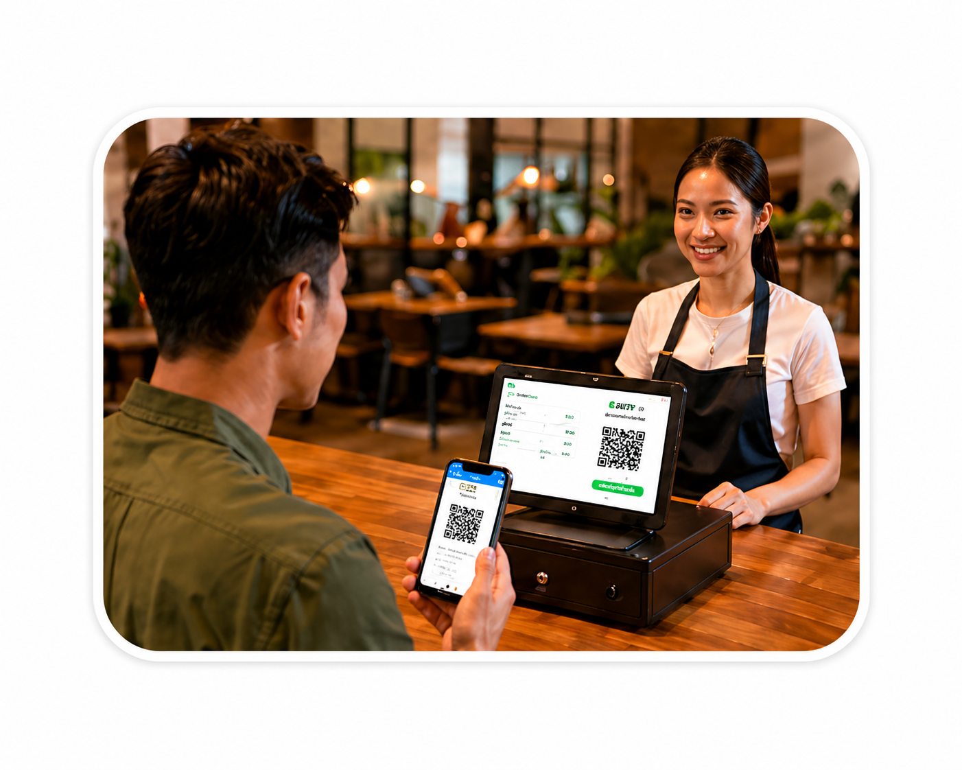 à¹à¸„à¸Šà¹€à¸Šà¸µà¸¢à¸£à¹Œà¸£à¸±à¸šà¸Šà¸³à¸£à¸°à¹€à¸‡à¸´à¸™à¸œà¹ˆà¸²à¸™ QR PromptPay